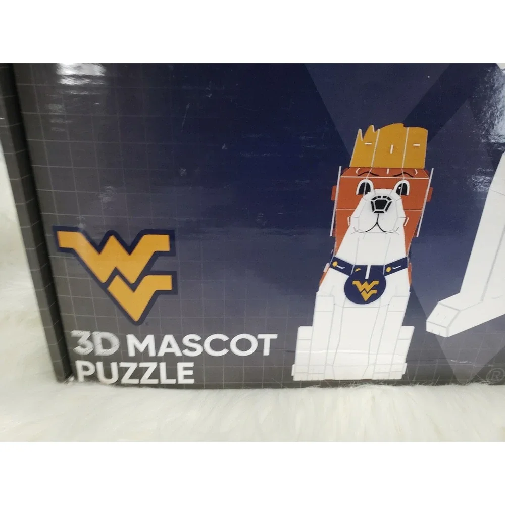 NEW WVU West Virginia Mountaineers‎ Mascot Musket 3D Puzzle Foco Gift NCAA Dog